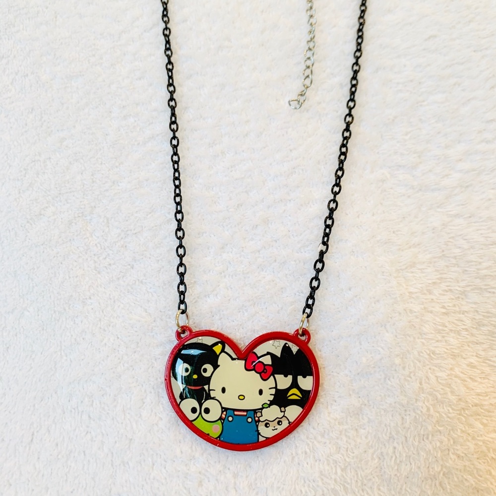 Hello Kitty and Friends Heart Necklace